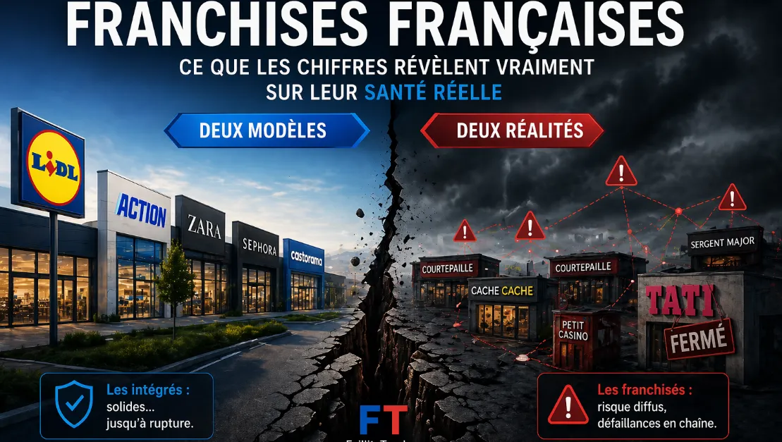 Franchises françaises : ce que les chiffres de 200 réseaux révèlent sur leur santé réelle